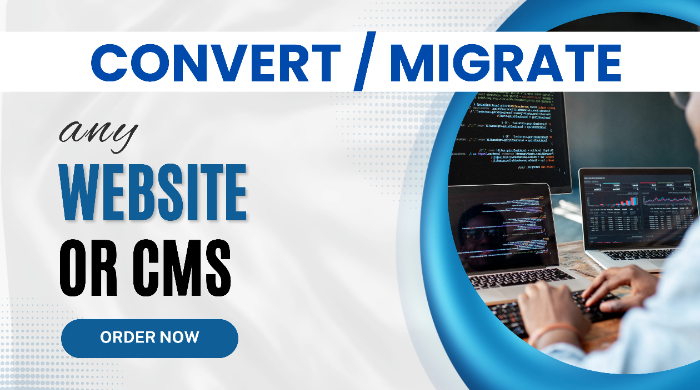 We will migrate your website from any hosting to other or from any platform to other