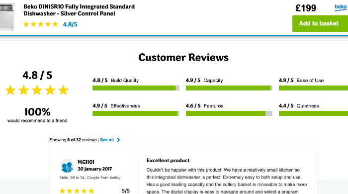 I design e-commerce review platforms for enhanced user feedback and engagement